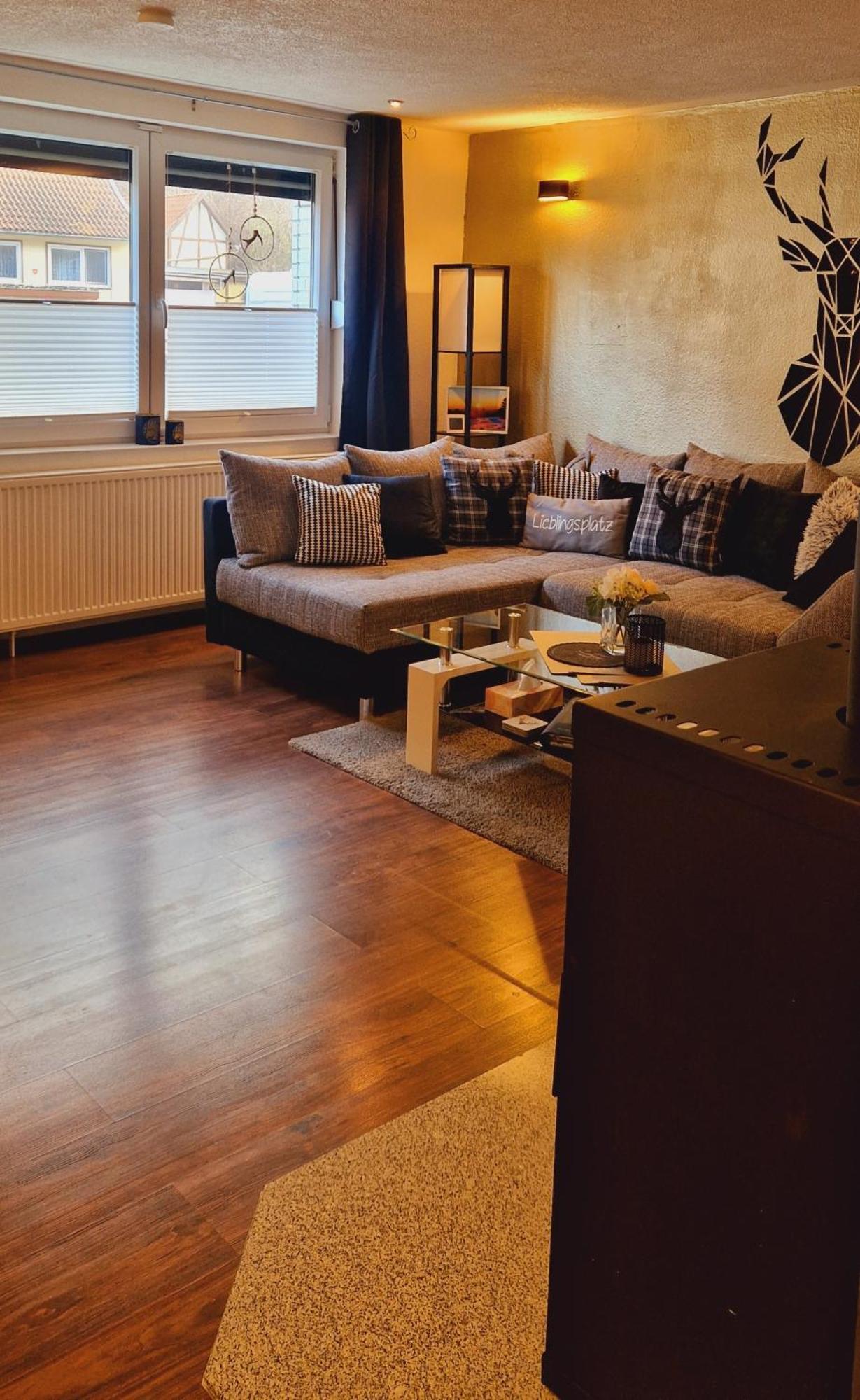 Ferienwohnung Schwarzer Hirsch 韦耶达 外观 照片